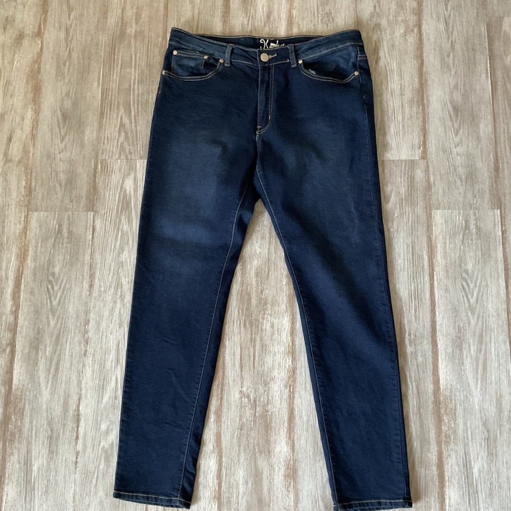 Dark Blue Denim Jeans